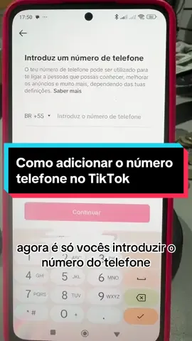 Respondendo a @dricka_433 como adicionar o número do telefone no TikTok #comentarios #responder #dicas #criadordeconteudo #foryour #dicasdotiktok #iniciantestiktok #