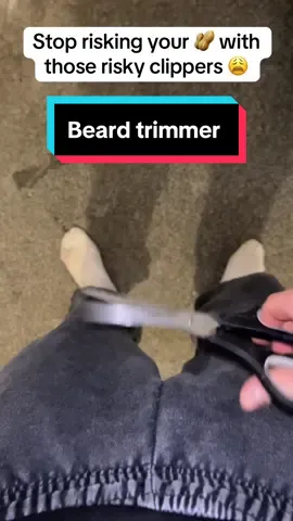 Your 🥜 will thank you later #beardtrimmers #TikTokShop #shavers #stockingstuffers 