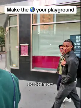 Make the 🌎 your playground  #pov #social #fyp #socialskills #confidence #nyc 