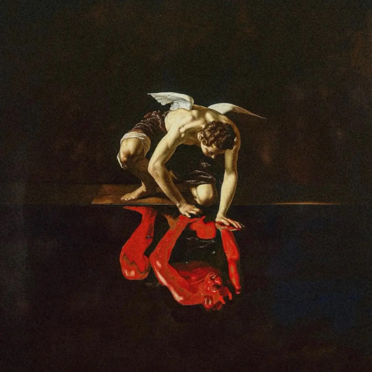 #LucaPansato #art #painting #cioran #emilcioran #quotes #loneliness #solitude #dark #red #philo #literature #books #philosophy #BookTok #real #life #fall #miserable #ontheheightsofdespair #despair #meaningless #absurd #nihilism #pessimism #europe #romania #night #evening #devil #fallenangel #empty #ecriture #citation #vide 