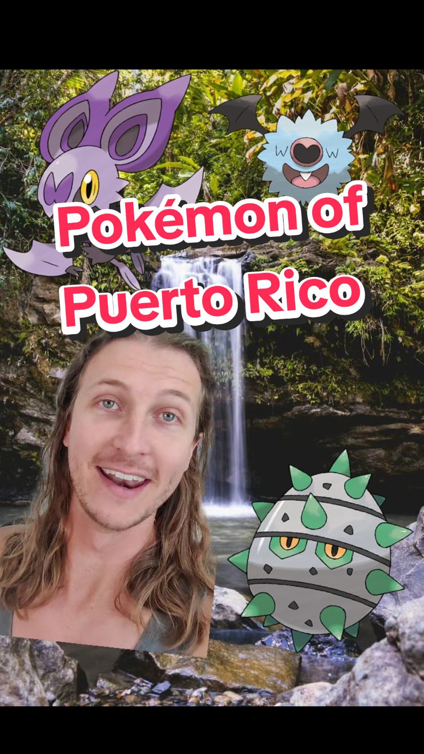 Pokémon you might find in Puerto Rico! Who is on your team? #pokemon #pokemoncommunity #pokemontiktok #biology #ecology #fyp #greenscreen 