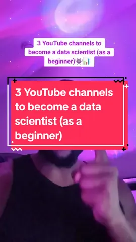 3 YouTube channels to become a data scientist (as a beginner): 1. Ken Jee 2. Krish Naik 3. StatQuest with Josh Starmer Who else belongs on this list? #dataanalytics #dataengineering #datascience #techtok 