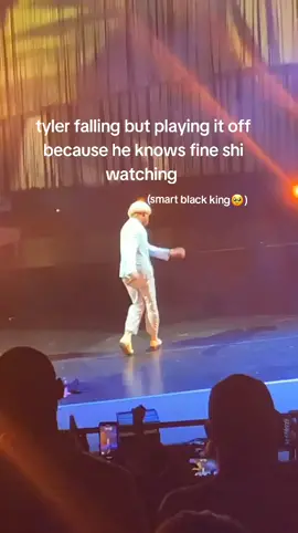 his playoff game too strong 🦵🏽#tylerthecreator #concert #ilovetylerthecreator #mecore #flowerboy #music #rap #frabkocean #stevelacy #childishgambino #pnd #partynextdoor #songoftheday 