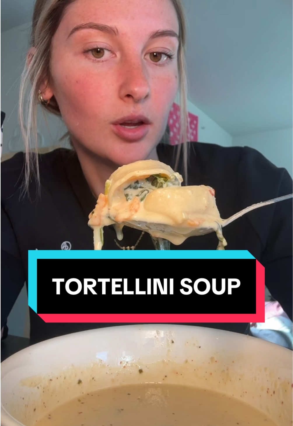 this was yummy #tortellini #tortellinisoup #soup #mukbang #mukbang #eating #eatingshow #EasyRecipe #eatwithme #food #foodtiktok #yummy