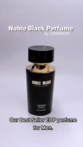 NOBLE Black is Here,.the most best Selling EDP perfume for men that last up to 24hrs and above. #LONKOOM #lonkoomperfume #perfumetiktok #nobleblack #tiktoktaiwan #tiktok #fyp #foryourpages #taiwan #taiwanofw 