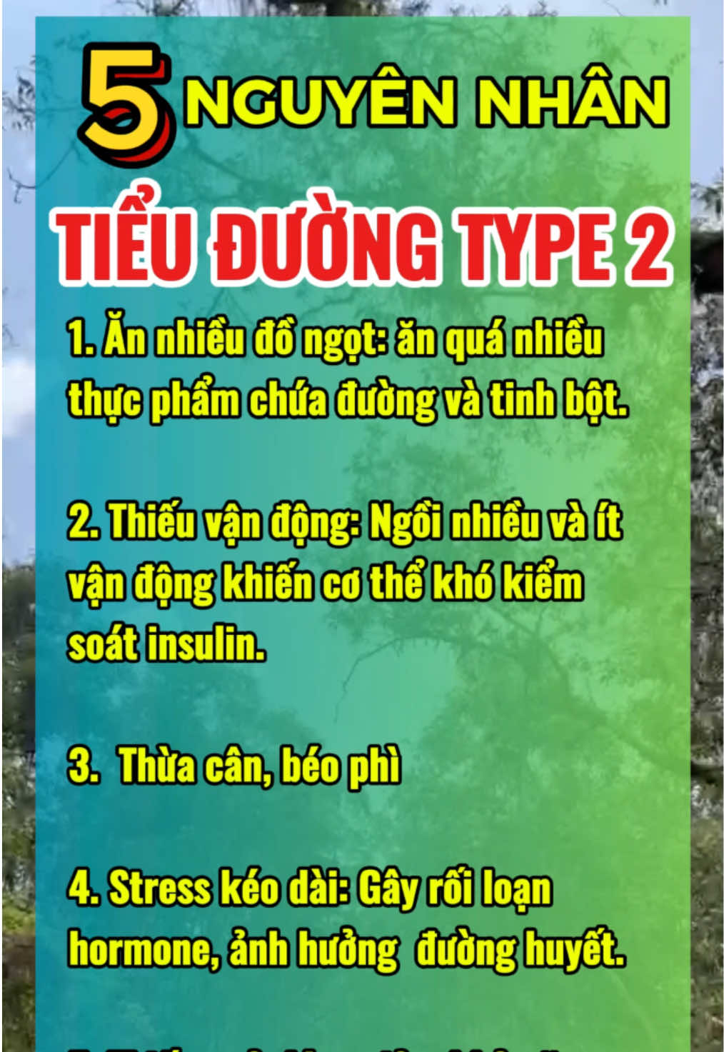 Cải thiện lối sống ngay để tránh xa nguy cơ tiểu đường #suckhoe #suckhoechomoinguoi #suckhoevacuocsong #cuocsong #tieuduongtype2 