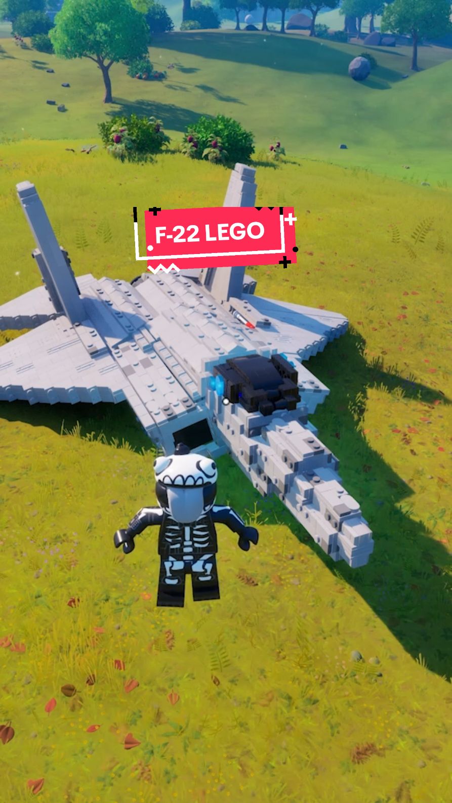 F-22 LEGO #tioburguito #tioburguerbv #lego #legofortnite 