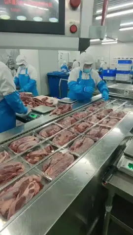 Large weight beef thermoforming vacuum packaging machine#foodpack #packaging#meat