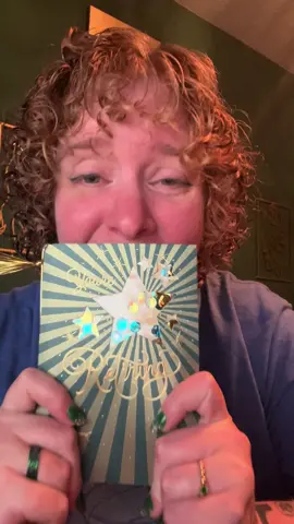 My grandmother is blind and picked out a birthday card. I love it. Abbi loves it. This thing is going on the mantel. Place of honor. #mommacusses #birthdaycard 