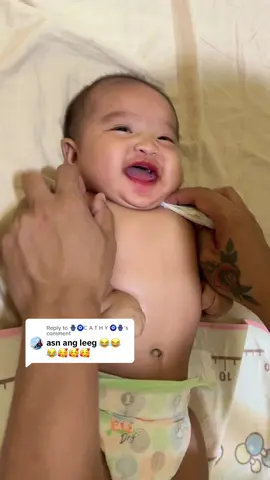 Replying to @🪬🧿C A T H Y 🧿🪬  Leeg reveal! 🤣 kaso wala po talaga! 🥲🤣 #babytiktok #cutebaby #baby #babylove #fyp 
