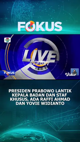 Waah Papa Cipung jadi utusan khusus Presiden Prabowo nih👏🏻 Follow @Fokus Indosiar untuk dapatkan berita lainnya #raffigigi #raffiahmad #cipung #cipungrayyanza #NewsIndosiar #Fokus #FokusIndosiar #berita #tiktoknews #beritatiktok #beritaditiktok #fyp #foryou #fypindonesia 