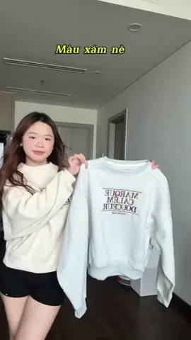 Áo nỉ bông Boxy#tipphoido #aoni #aonibong #CapCut 