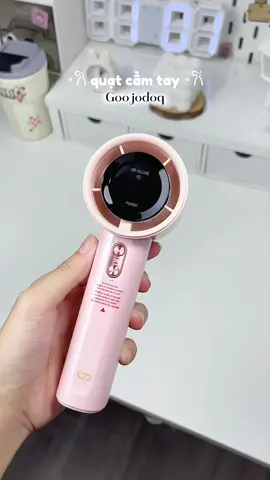 Quạt cầm tay Goojodoq #quatcamtay #quattichdien #quatminicamtay #quattichdienmini #goojodoq #unboxing #review #fyp #viral #trending #foryou 