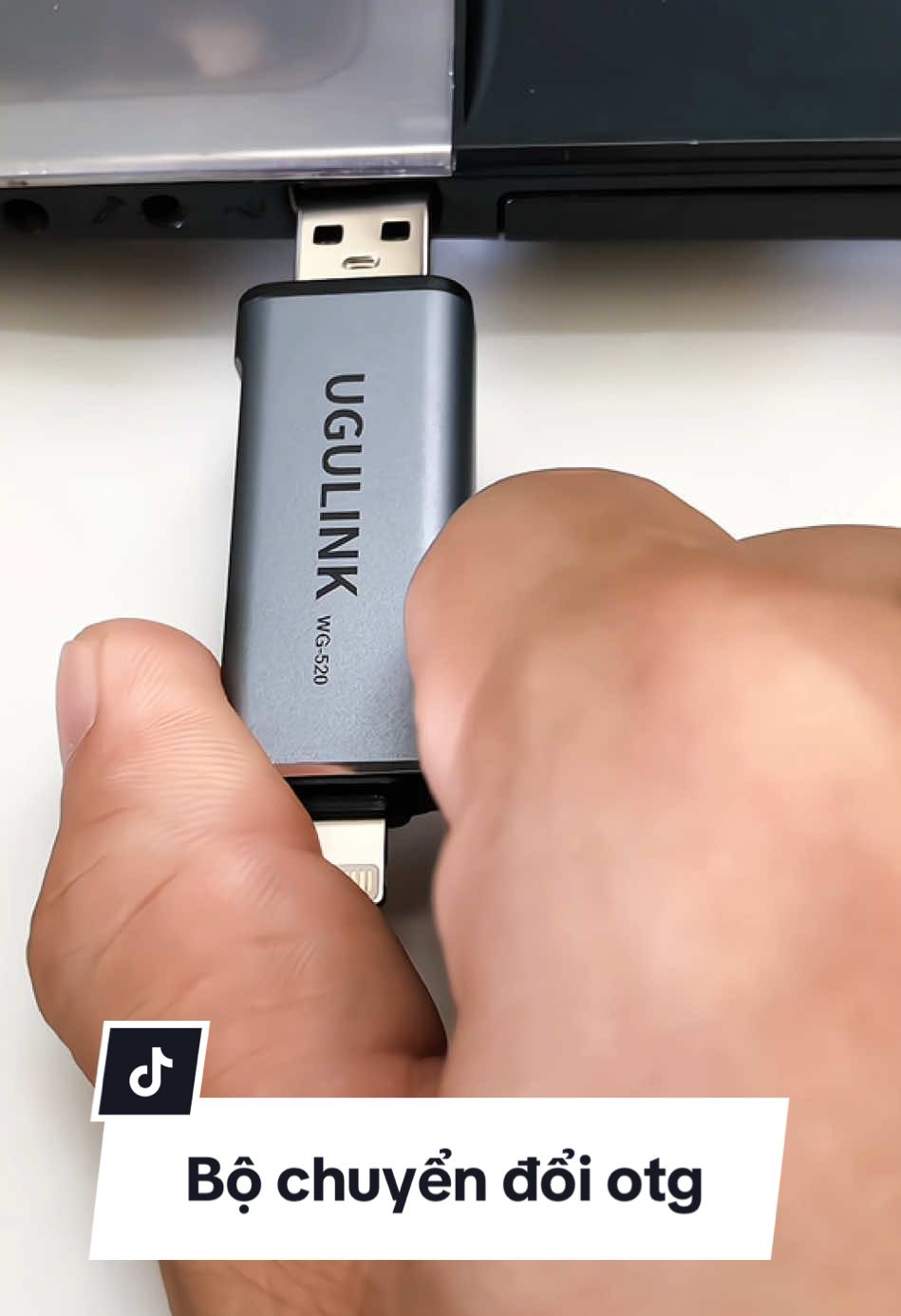 Bộ chuyển đổi OTG UGULINK 4 trong 1. #bochuyendoiotg #daudocthenho #daudocthe #daudoctheiphone 
