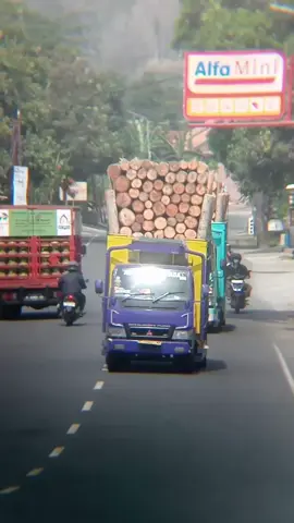 pesona truck kayu gelondong🤘 #truckkayu #jalurselatan #truckmania #mjltrans #truckkayubalap #kayugelondongan #storytruck #drivermudapunyacerita #jalurselatangayabebas 