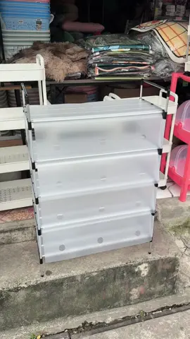 Kệ giày inox 5 tầng có vách che bụi#khogiadungnoostore #xuhuong #capcut 