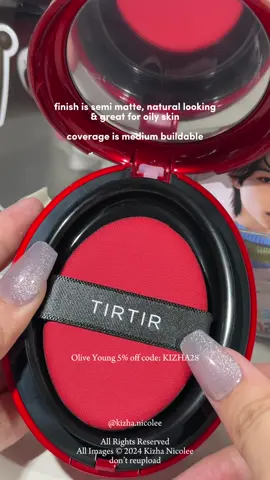 tirtir mask fit red cushion❤️🍎✨🫧 Get it now in @OLIVE YOUNG Global App and get 5% off using my code “KIZHA28” ❤️ #tirtir #tirtirmaskfitcushion #oliveyoung #oliveyoungaffiliate #oliveyoungglobal 
