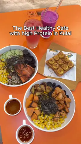 The Best Healthy Cafe💪 with high Protein Low Calories in Kulai Hermeal healthy food 📍Pusat Kormersial Indah 142, 13, Jalan Kiambang, Bandar Indahpura, 81000 Kulai, Johor #tiktokfoodie #tiktokfood #makananjb #foodreview #foodie #johorbahru #healthyfood #healthy #sedap #protein @hermeal.healthy.f