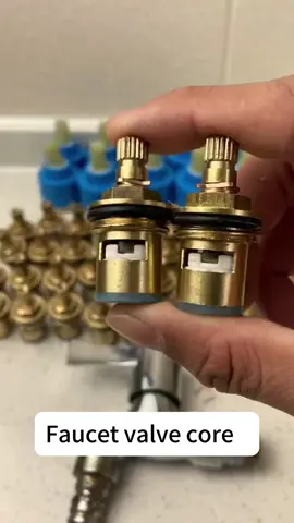 Copper core of faucet valve