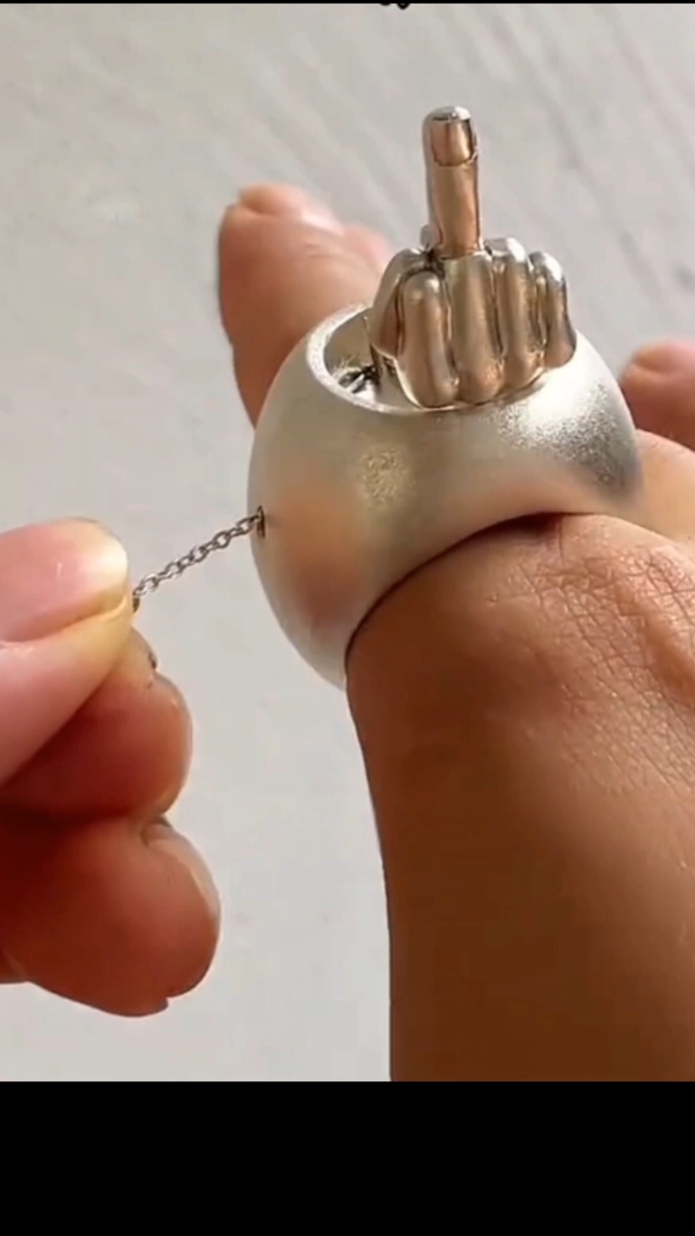 Are you ready for this?  #middlefinger #wtf #ring #mood #loveit #finger 