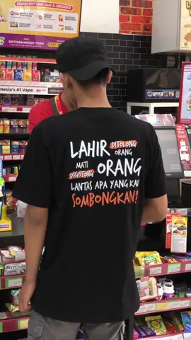 Liat kaos abangnya Langsung inget dosa 😭