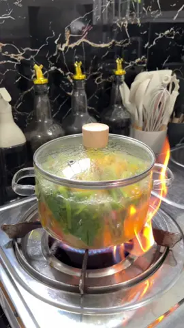 Ang sarap magluto sa ganito lutuan😍 #cooking #glasspot #cookware 