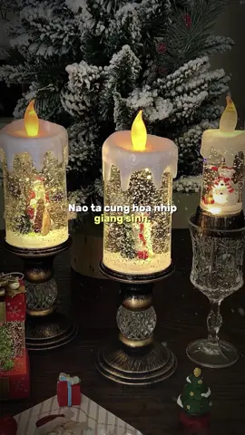 Cây nến đẹp nhất tặng người xinh nhất🕯️🎄 #foryou #christmas #quatangnguoiyeu #giangsinh #decor 