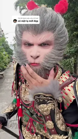 Trả lời @Lê Huế đã Có mặt lạ rồi nè e 🙈🤣 Cosplay Black Myth Wukong #blackwukong #blackmythwukong  #xuhuong  