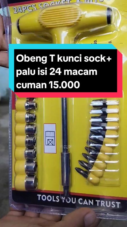 Kalno obeng T kunci sock 1 plus  palu 24 in 1,solusi lengkap perbaikan dan pemasangan bengkel #obeng #obengmultifungsi #obengt #obengmultifungsimurah 