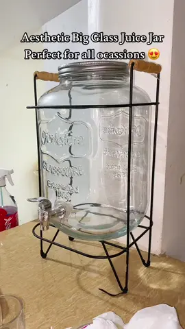Big Size Glass Juice Jar perfect for all occasions ❤️ #juicejar #glassjar #jar 