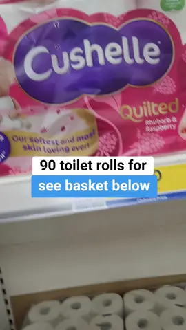 90 toilet rolls for £14 #toilet #toiletpaper 
