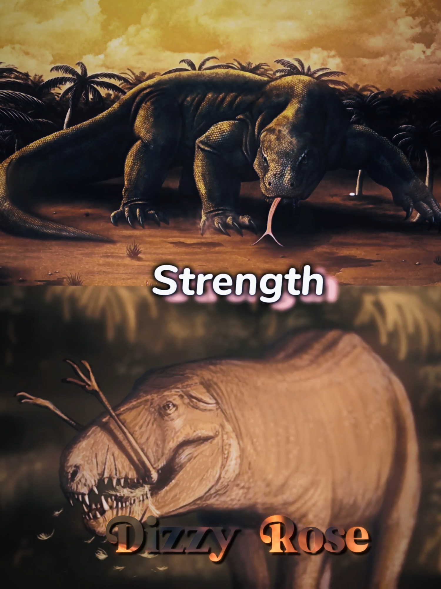 Megalania vs Dentaneosuchus #edit #prehistoric #1v1 #vs #dinosaur #shorts #megalania #crocodile #reptile