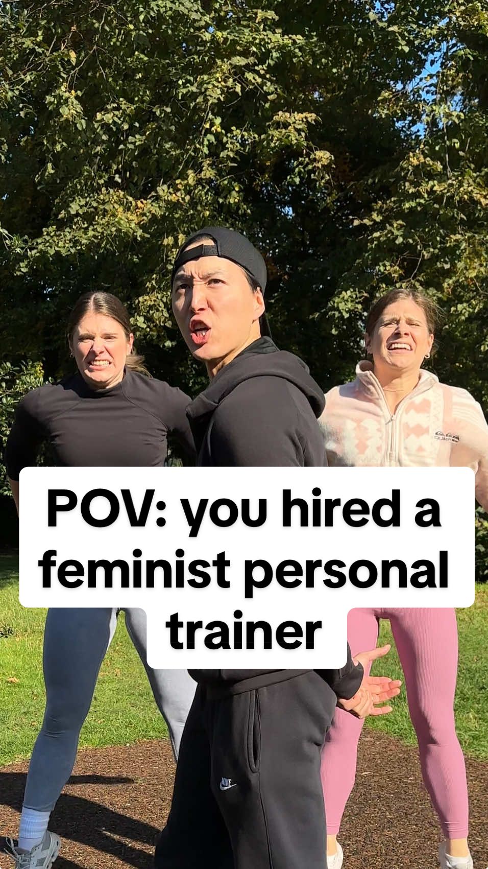 The PT understood the assignment @Carine & Frances 💪🏼💃🏻 #relatable #woman #women #girly #Fitness #workout #comedy #funny