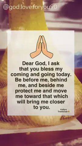Dear God, I ask that you bless my coming and going today... #pray#jesus#blessings#jesuloveyou#fyp#foryоu