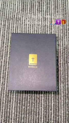 Finally found my 
favorite gift.🙏🏻✝️🎁#god #bible #christianity #gift #giftideas #foryou 