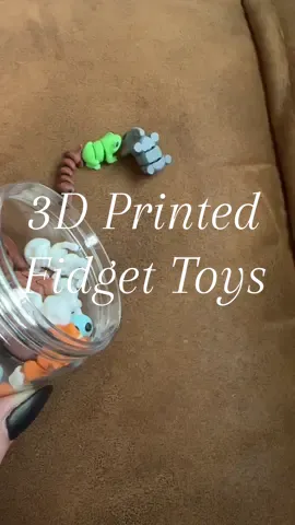 Love me some 3D Printed Fidget Toys! #3dprinted #tiktokshopfinds #mini #fidgettoys 