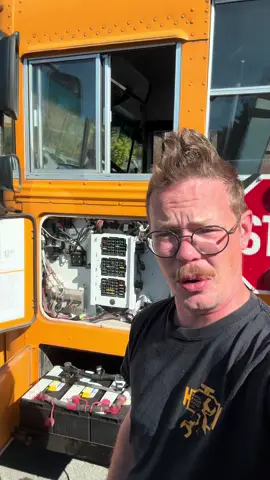 Was i intimidated at first? Yep! #schoolbus #mechanic #ford #v10 #starter