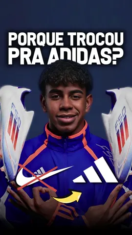 Porque o Yamal trocou a Nike pela Adidas?? #yamal #barcelona #futebol #tiktokesportes #lamineyamal 