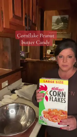 Cornflake Peanut butter Candy  #EasyRecipe #candy #fall #holidays 