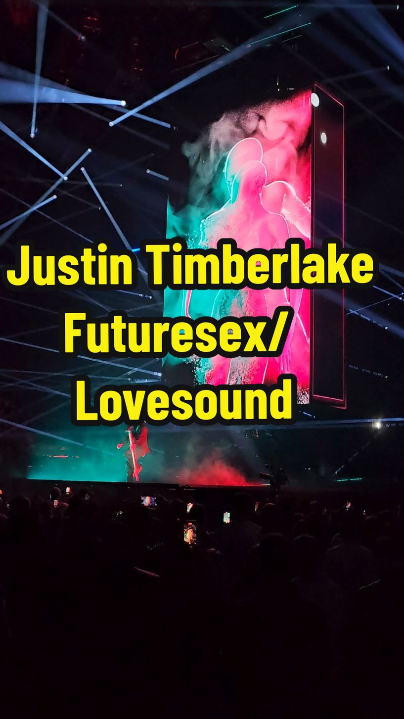 From dancefloor anthems to soulful ballads, Timberlake’s FutureSex/LoveSounds showcases his versatility as a performer.  @Justin Timberlake #justintimberlake #forgettomorrowworldtour #justintimberlakemusic 