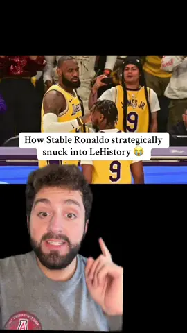 Ron sneaking into LeHistory was no mistake, he pulled off the clip of all clips 😭 #bronnyjames #lebron #jasontheween #stableronaldo #faze #silky #lospollostv @StableRonaldo @Jason😅 @FaZe Clan @FaZe Adapt 