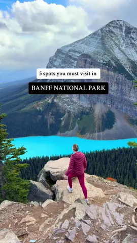 📌 SAVE this post for Banff Canada inspo  💫 5 spots you must visit in Banff National Park 💫 1️⃣ Little Beehive, this rated hard 10.6km hike takes you to a stunning lookout above Lake Louise. TIP: in the fall you can see golden larches along the trail! 2️⃣ Johnston Canyon Trail, this moderate 5.5km hike is very accessible and offers views of stunning waterfalls and a blue river flowing through the canyon.  3️⃣ Stay at Basecamp Suites Banff! Located in a fantastic location downtown Banff, @Basecamp Resorts has rooftop hot tubs and cozy apartment style suites, the perfect place to rest after a day of adventure in Banff National Park! 4️⃣ Fondue at The Grizzly House 5️⃣ Tunnel Mountain Summit, this moderate 4.4km hike offers stunning views of Downtown Banff and the surrounding mountains. The trail head is downtown Banff, only 10 min walk from Basecamp Suites Banff ♻️ Please remember to leave no trace, and read all park signage. Some hikes may be closed during winter. Check online and all trails for up to date information.  Will you be visiting Banff? #basecampresorts #banff #banffnationalpark #banffcanada #explorecanada #banffalberta 