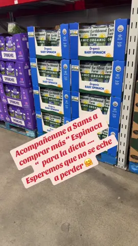 Espinaca para la dieta #spinach #espinaca #samsclub #sams #shopping #groceries #viral #casodelavidareal #fyp #fyp