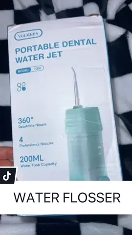I am obsessed with water flossers! Definitely recommend. #creatorsearchinsights #waterflosser #flossing #dentist #floss #dentaltools #cleanteeth 