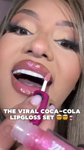 ALMOST SOLD OUT!!!! Get your VIRAL COCA-COLA LIPGLOSS SET BEFORE IT’S TOO LATE! 🤯🤯🤭