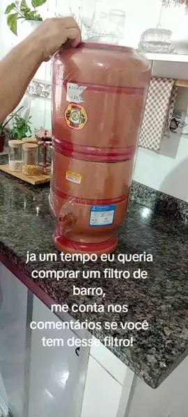 feliz com minha compra.  #filtrodebarro #inspiração #foyoupage #viral #fy 