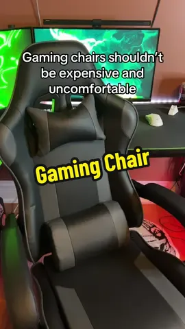 Cheaper and way more comfortable than my last gaming chair #gamingchair #officechair #gamertiktok #pcgaming #falldealsforyou #treasurefinds 
