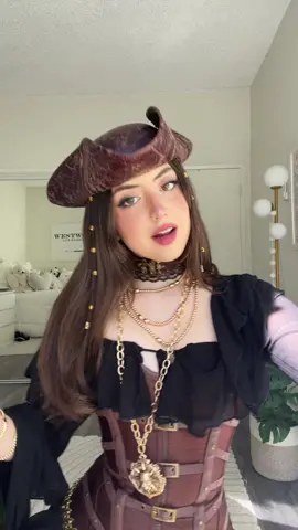THE JACK SPARROW IN ME HAS BEEN UNLEASHED 🏴‍☠️‼️‼️ literally gonna wear this to the grocery store idc #notsophiesilva #halloween #halloweencostume #piratecostume #piratesofthecaribbean #jacksparrow 