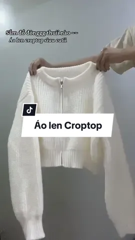 Áo Khoác Len INNO Croptop Trơn 💕 #aokhoac #aolen #aokhoaccroptop #aolencroptop #phoidoxinh #dodong #outfit 
