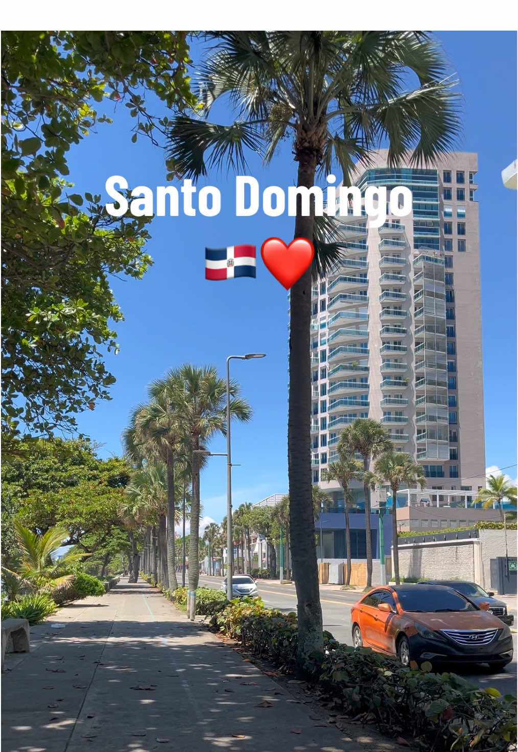 El #Malecón de la capital #SantoDomingo ❤️🇩🇴 #RepúblicaDominicana